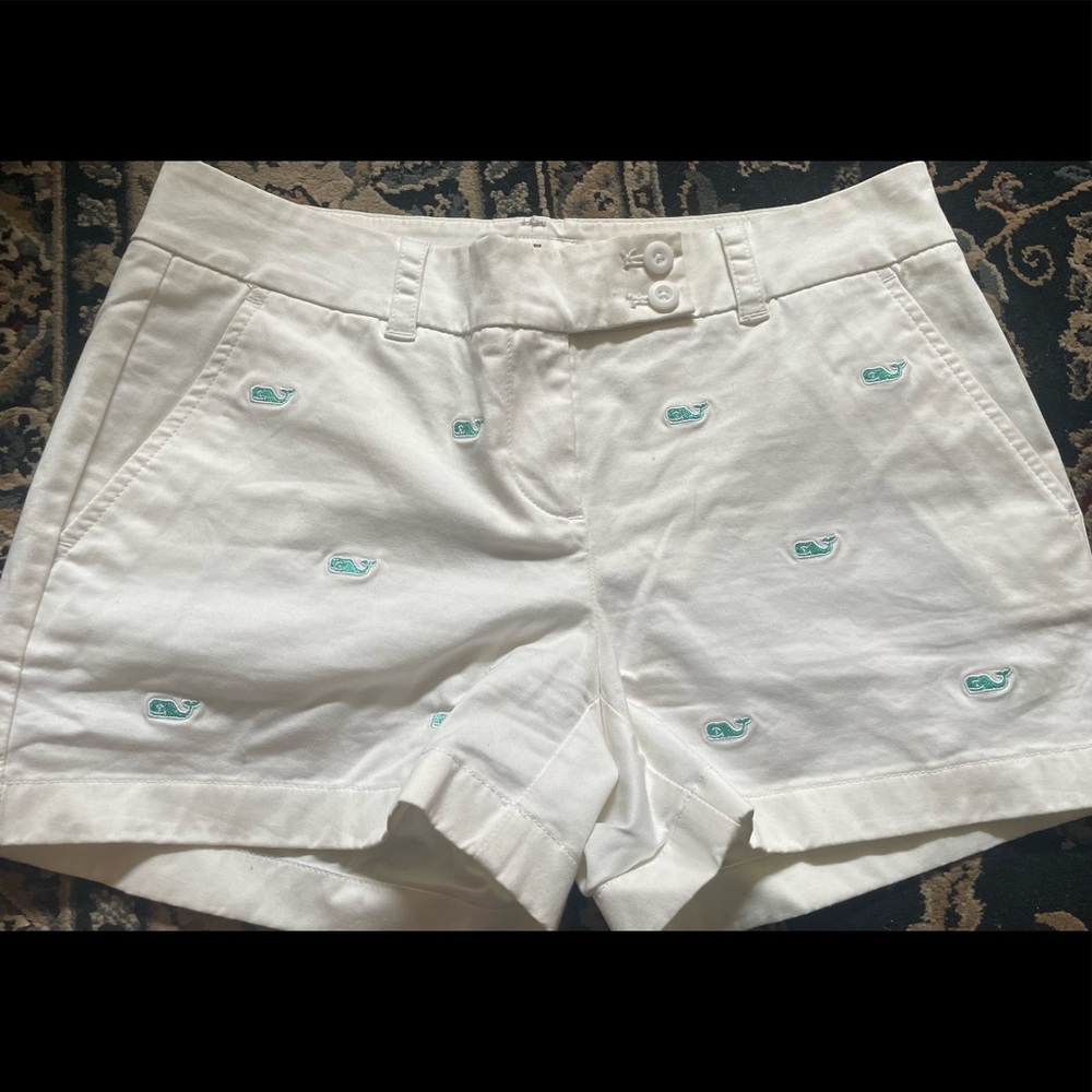 Vineyard Vines Whale Print Logo Short